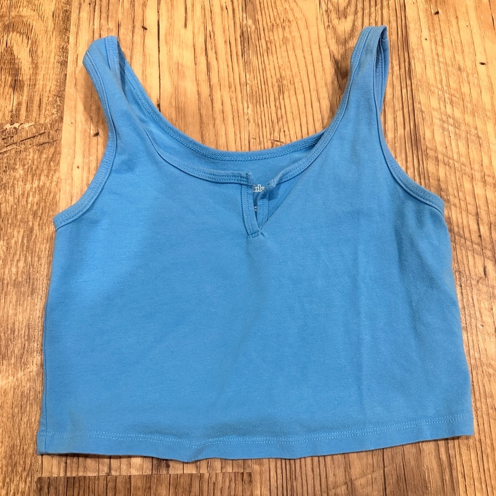 Blue Tank Top